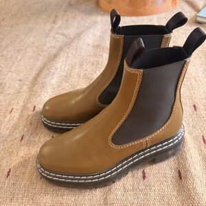 Proenza Schouler Lug Sole Chelsea Boot in Khaki- NEW
